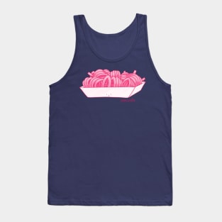 Curly Fries in PINK Tank Top